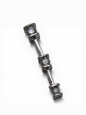 10k White Gold & Diamond Pendant - .60 carats